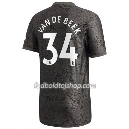 Manchester United Donny van de Beek 34 Udebanetrøje 2020-21 S/S